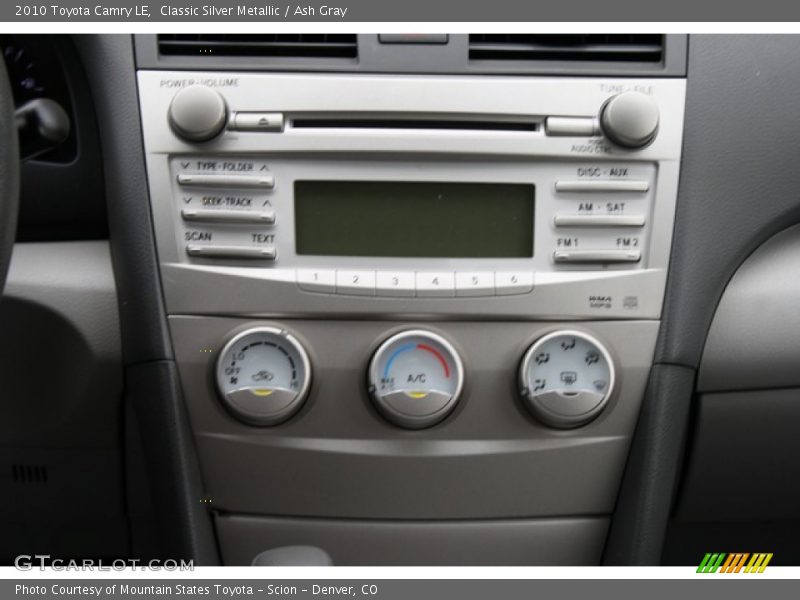 Classic Silver Metallic / Ash Gray 2010 Toyota Camry LE