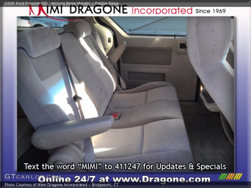 Arizona Beige Metallic / Pebble Beige 2005 Ford Freestar SES