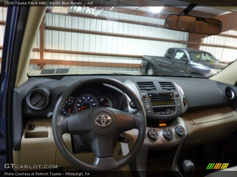 Pacific Blue Metallic / Ash 2008 Toyota RAV4 4WD