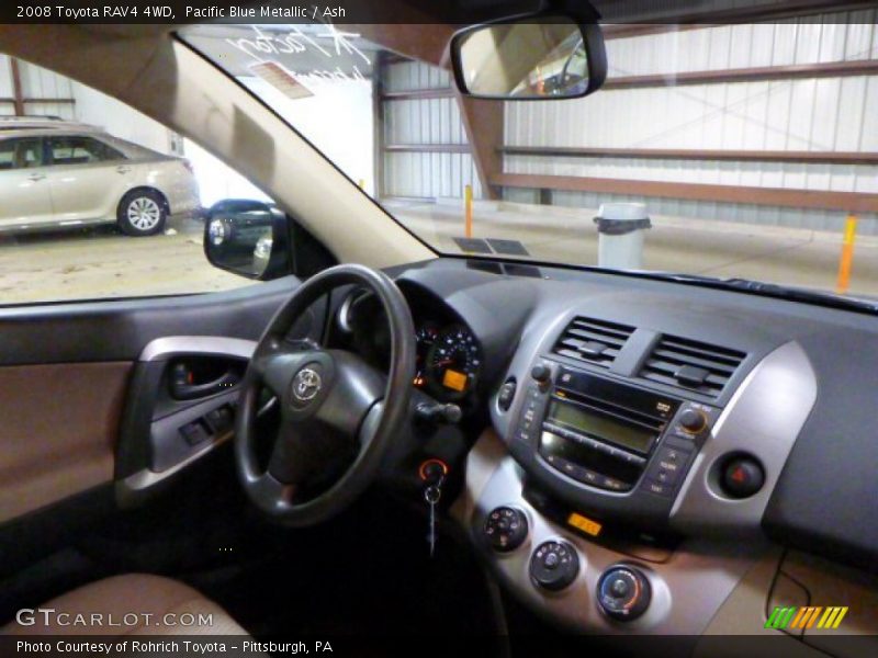 Pacific Blue Metallic / Ash 2008 Toyota RAV4 4WD