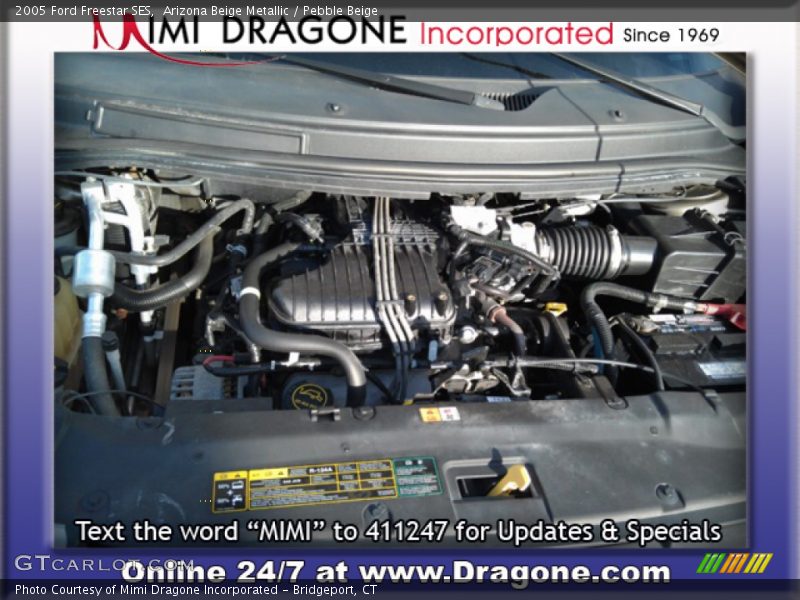 Arizona Beige Metallic / Pebble Beige 2005 Ford Freestar SES