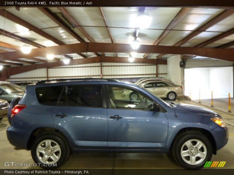 Pacific Blue Metallic / Ash 2008 Toyota RAV4 4WD