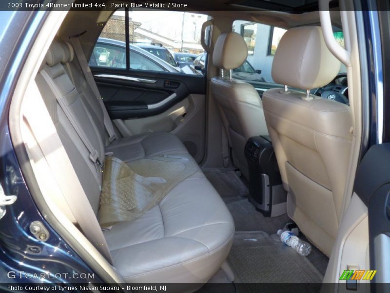 Pacific Blue Metallic / Stone 2003 Toyota 4Runner Limited 4x4