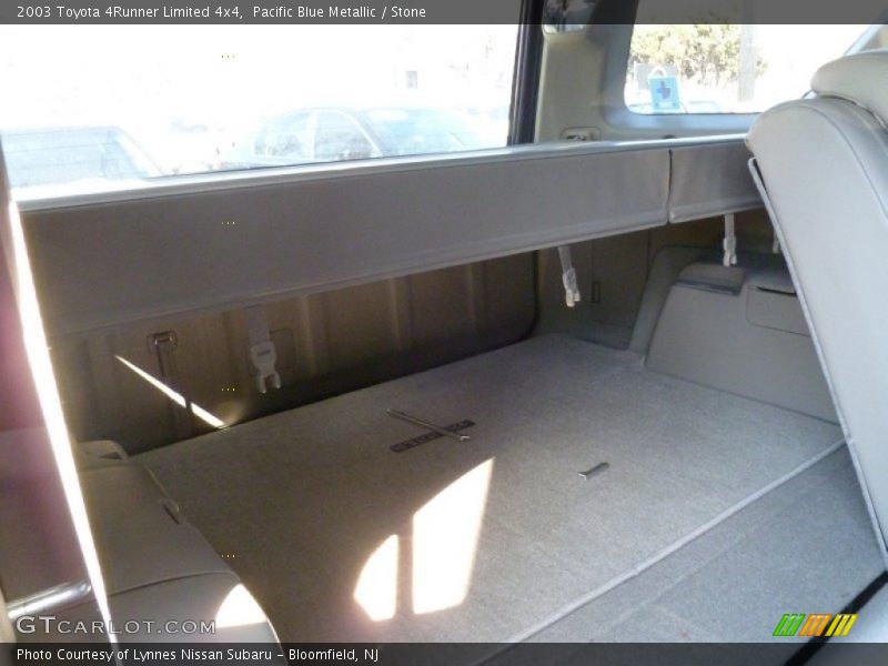 Pacific Blue Metallic / Stone 2003 Toyota 4Runner Limited 4x4