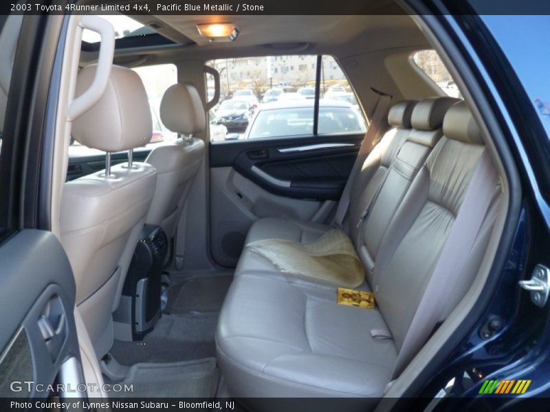 Pacific Blue Metallic / Stone 2003 Toyota 4Runner Limited 4x4