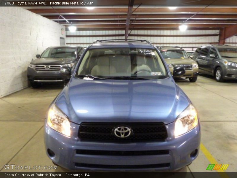 Pacific Blue Metallic / Ash 2008 Toyota RAV4 4WD