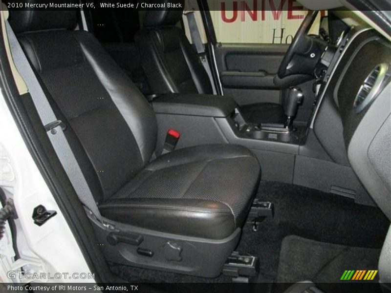 White Suede / Charcoal Black 2010 Mercury Mountaineer V6