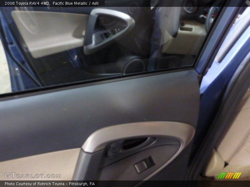 Pacific Blue Metallic / Ash 2008 Toyota RAV4 4WD