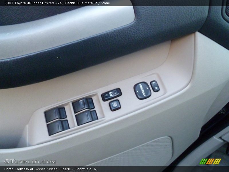 Pacific Blue Metallic / Stone 2003 Toyota 4Runner Limited 4x4