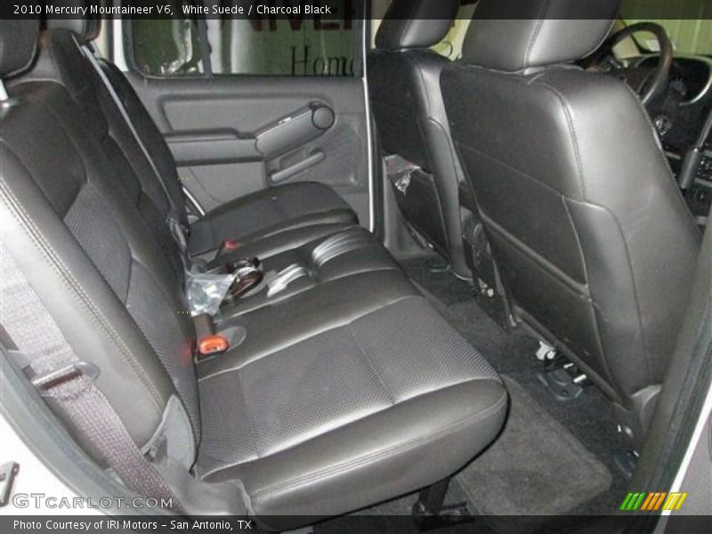 White Suede / Charcoal Black 2010 Mercury Mountaineer V6