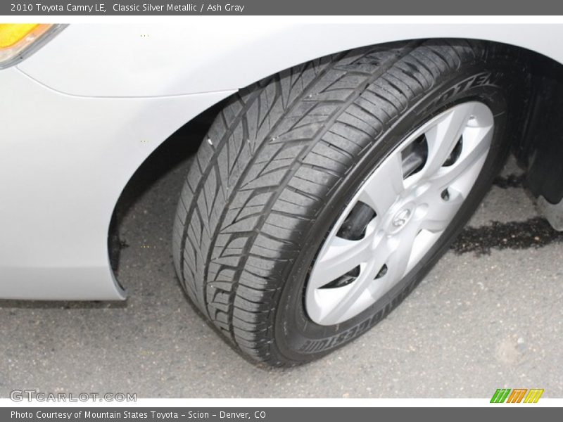 Classic Silver Metallic / Ash Gray 2010 Toyota Camry LE