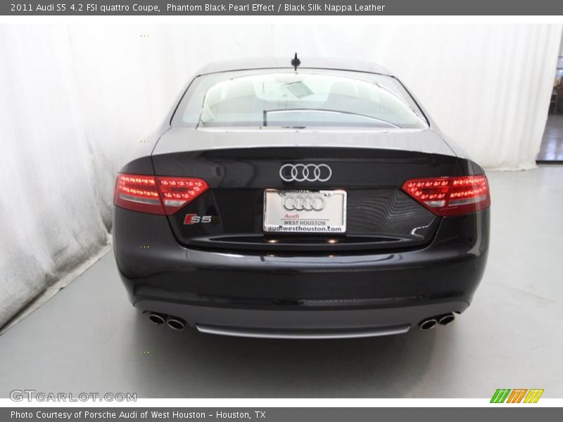 Phantom Black Pearl Effect / Black Silk Nappa Leather 2011 Audi S5 4.2 FSI quattro Coupe