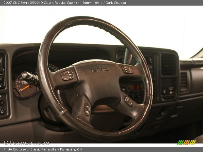  2007 Sierra 2500HD Classic Regular Cab 4x4 Steering Wheel