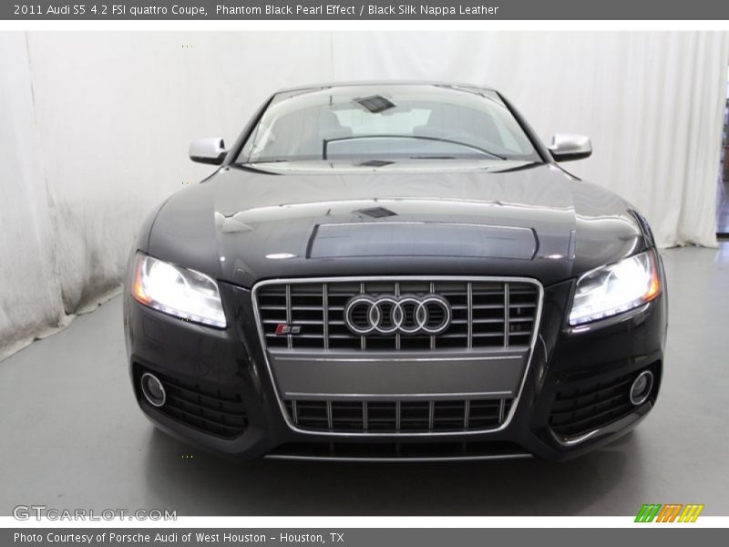 Phantom Black Pearl Effect / Black Silk Nappa Leather 2011 Audi S5 4.2 FSI quattro Coupe