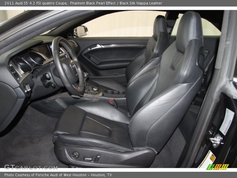 Front Seat of 2011 S5 4.2 FSI quattro Coupe