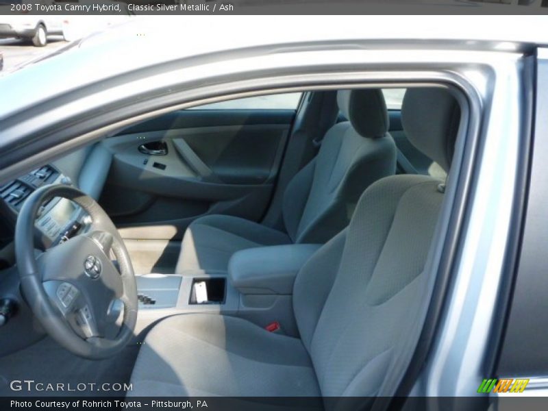 Classic Silver Metallic / Ash 2008 Toyota Camry Hybrid