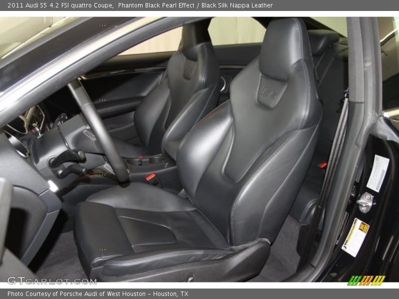 Front Seat of 2011 S5 4.2 FSI quattro Coupe