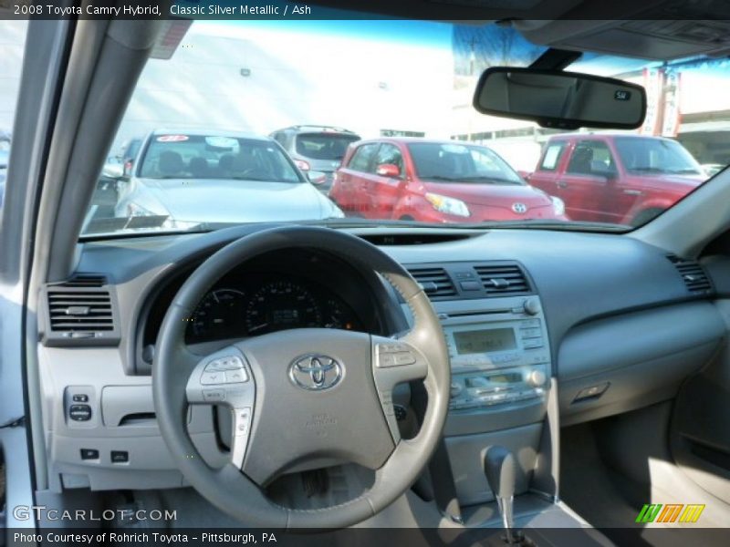 Classic Silver Metallic / Ash 2008 Toyota Camry Hybrid