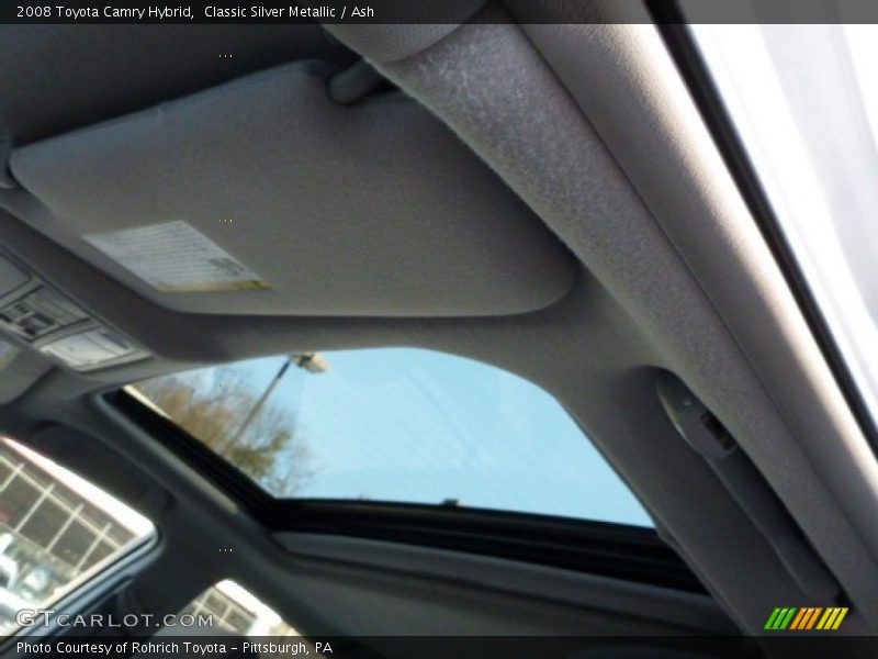 Classic Silver Metallic / Ash 2008 Toyota Camry Hybrid