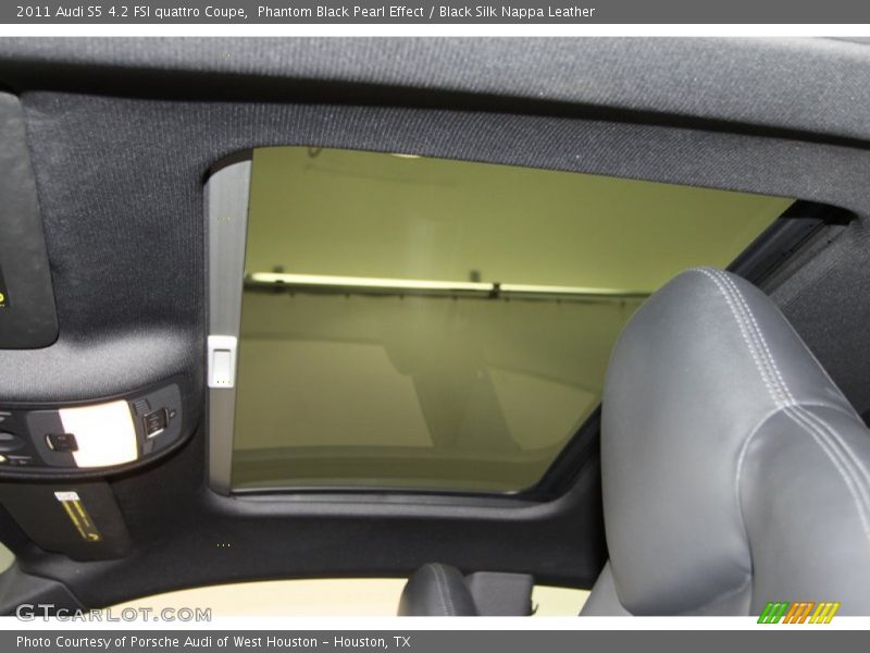 Phantom Black Pearl Effect / Black Silk Nappa Leather 2011 Audi S5 4.2 FSI quattro Coupe