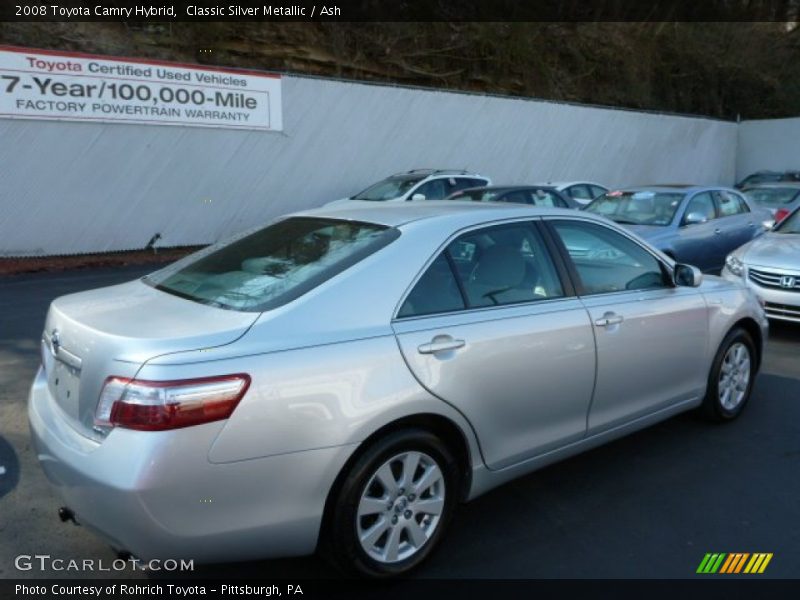 Classic Silver Metallic / Ash 2008 Toyota Camry Hybrid