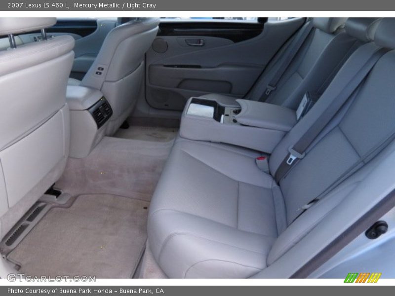 Rear Seat of 2007 LS 460 L