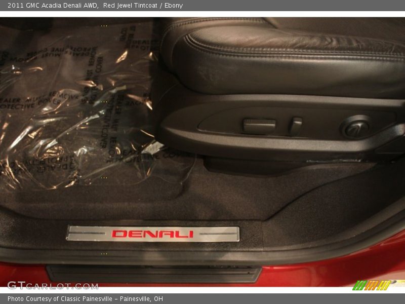 Red Jewel Tintcoat / Ebony 2011 GMC Acadia Denali AWD