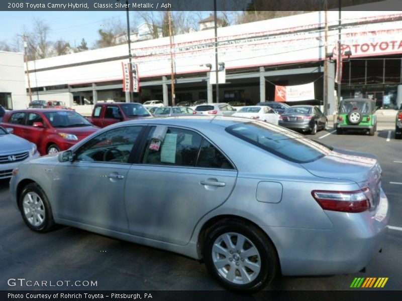 Classic Silver Metallic / Ash 2008 Toyota Camry Hybrid