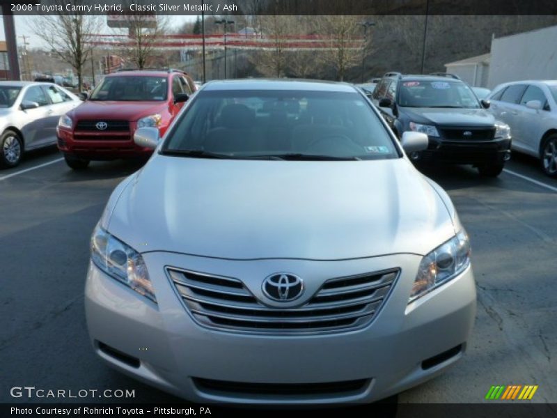 Classic Silver Metallic / Ash 2008 Toyota Camry Hybrid