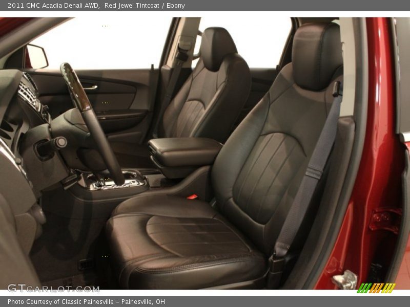 Red Jewel Tintcoat / Ebony 2011 GMC Acadia Denali AWD