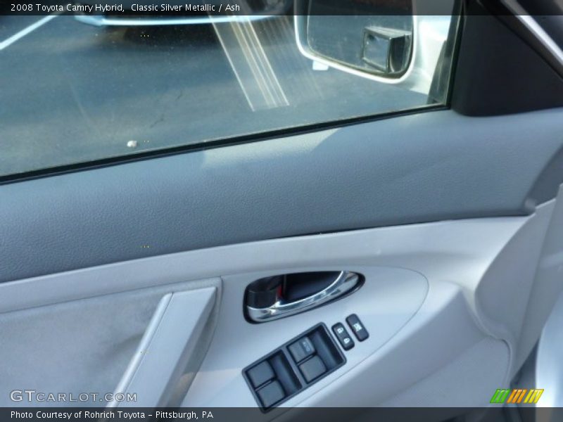Classic Silver Metallic / Ash 2008 Toyota Camry Hybrid