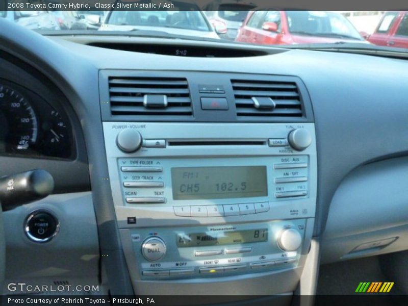 Classic Silver Metallic / Ash 2008 Toyota Camry Hybrid