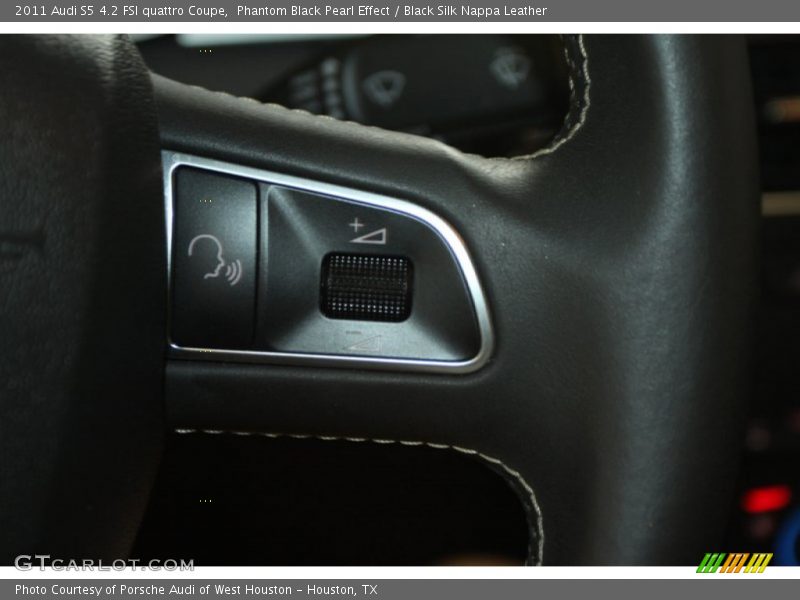Phantom Black Pearl Effect / Black Silk Nappa Leather 2011 Audi S5 4.2 FSI quattro Coupe