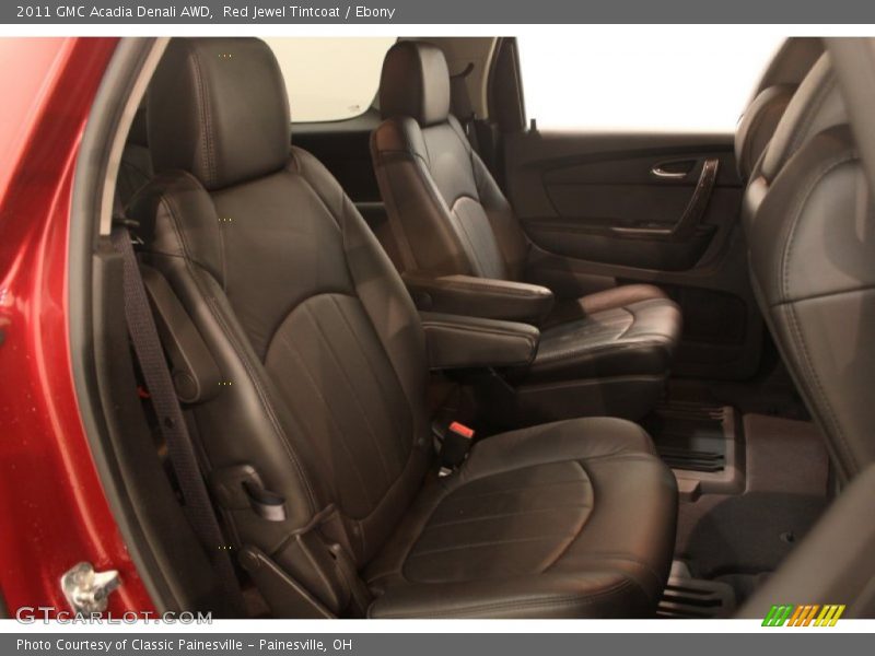 Red Jewel Tintcoat / Ebony 2011 GMC Acadia Denali AWD