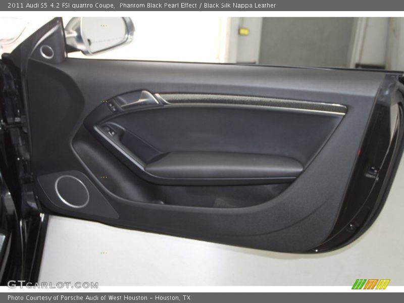 Phantom Black Pearl Effect / Black Silk Nappa Leather 2011 Audi S5 4.2 FSI quattro Coupe