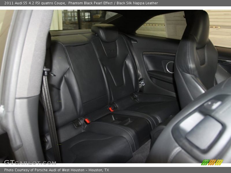 Phantom Black Pearl Effect / Black Silk Nappa Leather 2011 Audi S5 4.2 FSI quattro Coupe