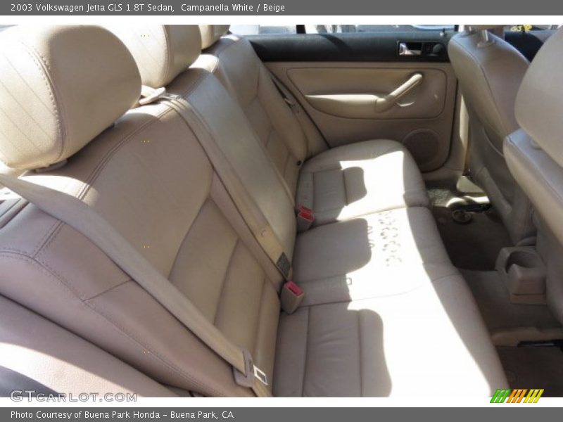 Campanella White / Beige 2003 Volkswagen Jetta GLS 1.8T Sedan