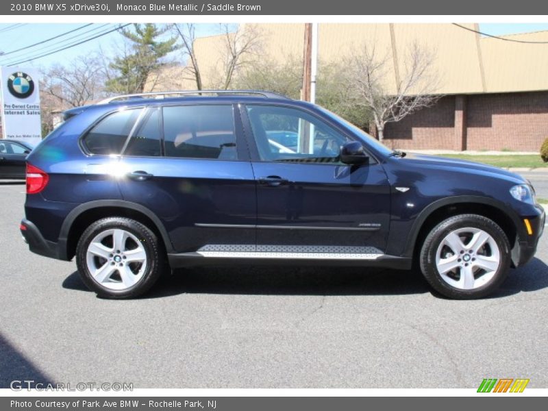 Monaco Blue Metallic / Saddle Brown 2010 BMW X5 xDrive30i