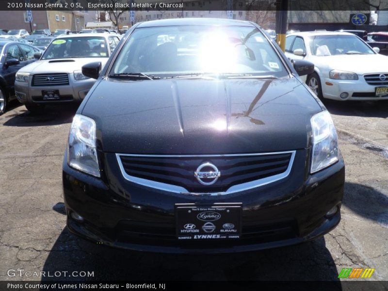 Espresso Black Metallic / Charcoal 2010 Nissan Sentra 2.0 SL