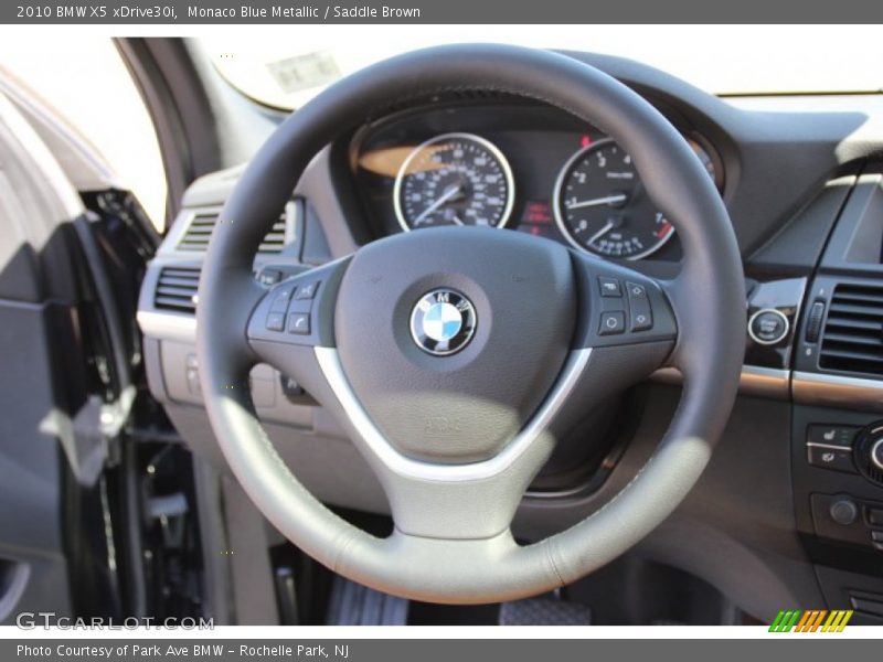 Monaco Blue Metallic / Saddle Brown 2010 BMW X5 xDrive30i