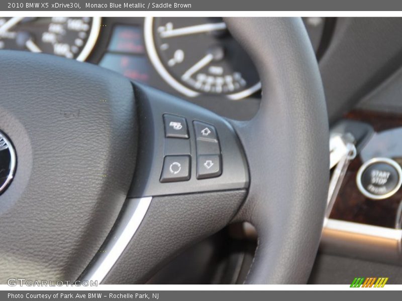 Monaco Blue Metallic / Saddle Brown 2010 BMW X5 xDrive30i