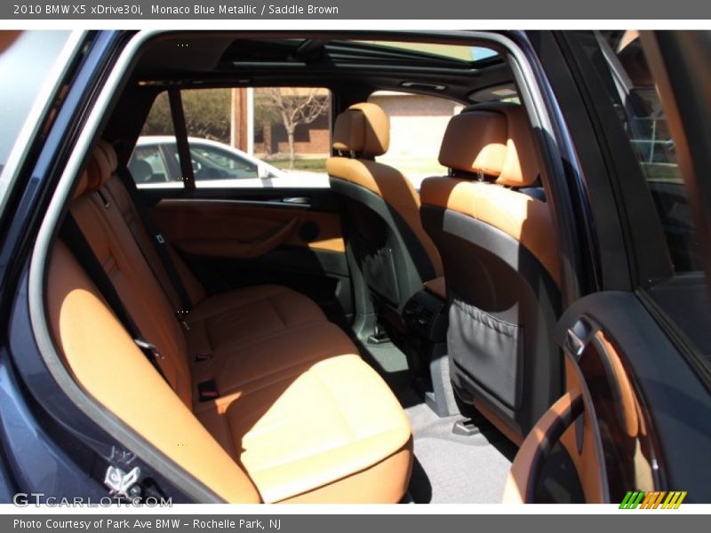 Monaco Blue Metallic / Saddle Brown 2010 BMW X5 xDrive30i