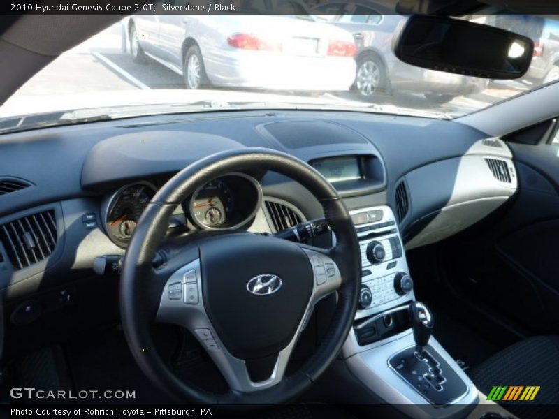 Silverstone / Black 2010 Hyundai Genesis Coupe 2.0T