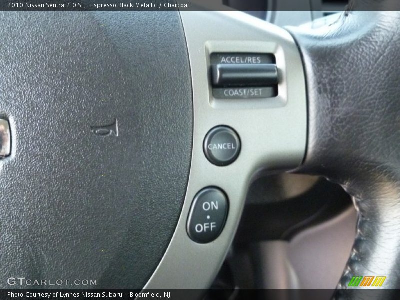 Espresso Black Metallic / Charcoal 2010 Nissan Sentra 2.0 SL