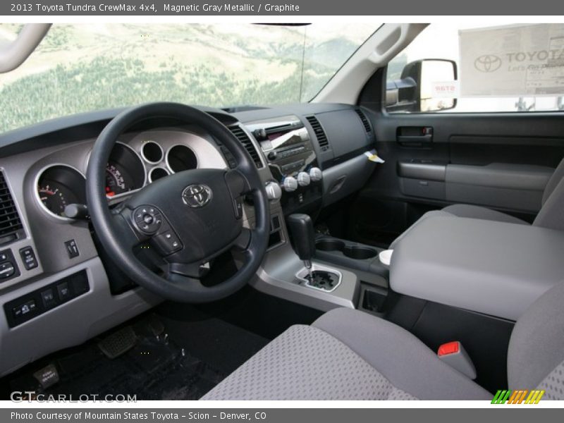 Magnetic Gray Metallic / Graphite 2013 Toyota Tundra CrewMax 4x4