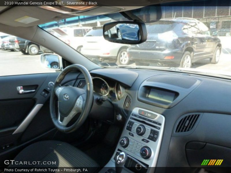 Silverstone / Black 2010 Hyundai Genesis Coupe 2.0T