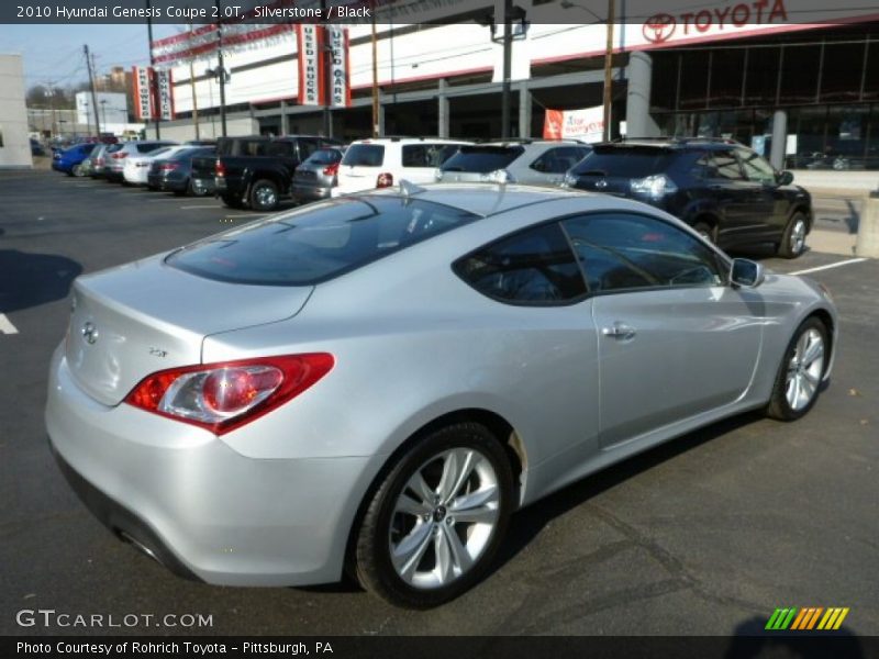 Silverstone / Black 2010 Hyundai Genesis Coupe 2.0T