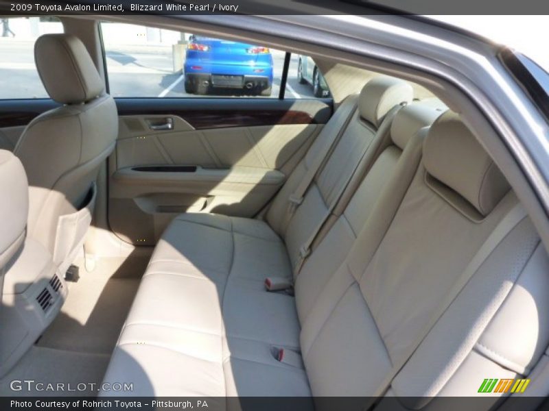Blizzard White Pearl / Ivory 2009 Toyota Avalon Limited