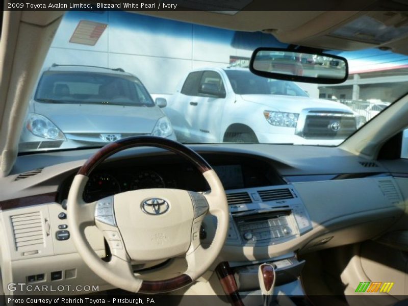 Blizzard White Pearl / Ivory 2009 Toyota Avalon Limited