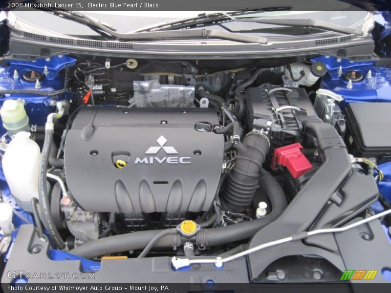  2008 Lancer ES Engine - 2.0L DOHC 16V MIVEC Inline 4 Cylinder